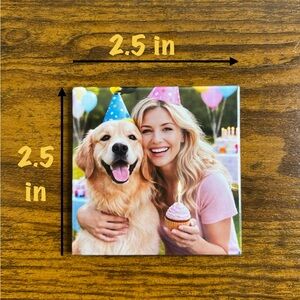 Custom Photo Magnets (Set of 6)